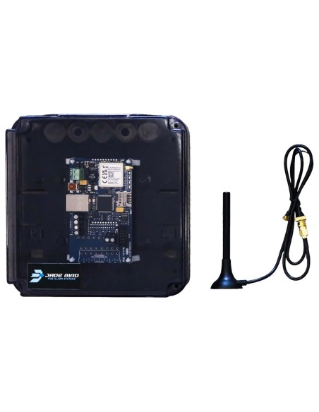 Jade Bird Jadebird-72 JBE-FB2 Transmissor para CRA (EN 54-21) com acesso à nuvem. Requer cartão de comunicação JBE-P2L2-NET.