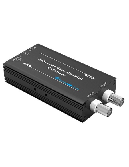 Folksage Folksage-24 Epoc7001-PoE Transmissor Extender Comida e Ethernet através de um único cabo coaxial