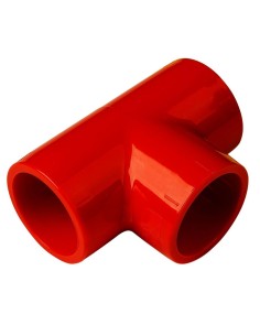Comprar KIDDE KIDDE-379 Union T for 27mm Pipe of suction systems Color Red Aritech 9-10909