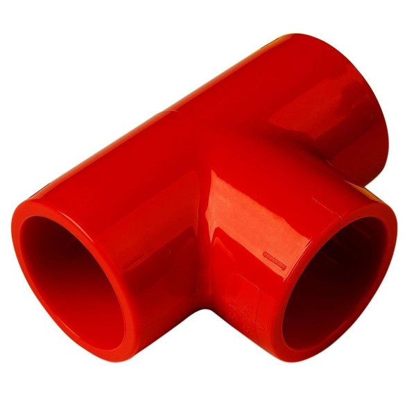 Kaufen KIDDE KIDDE-379 Union-T für 27-mm-Rohr von Absaugsystemen Farbe Rot Aritech