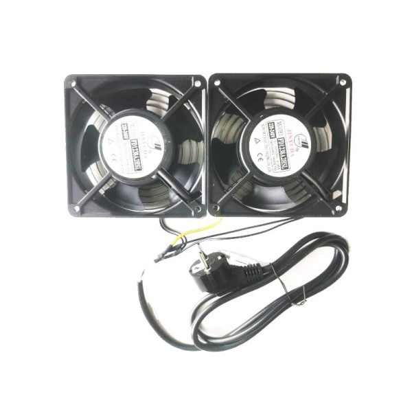 Comprar HIKVISION TRANSMISION AND DISPLAY HIK-T&D-190 Ventilador de dos unidades para armario rack FD1238A2