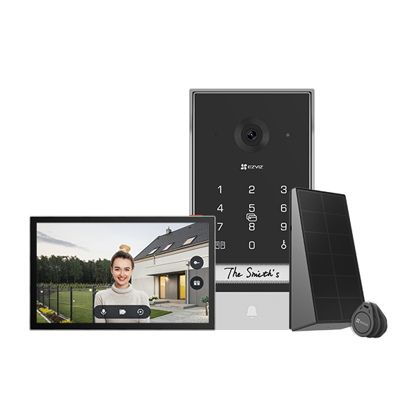 Kaufen EZVIZ EZVIZ-101 intelligenter Video-Türsprechanlagen für Zuhause mit Solarenergie, WLAN-Verbindung