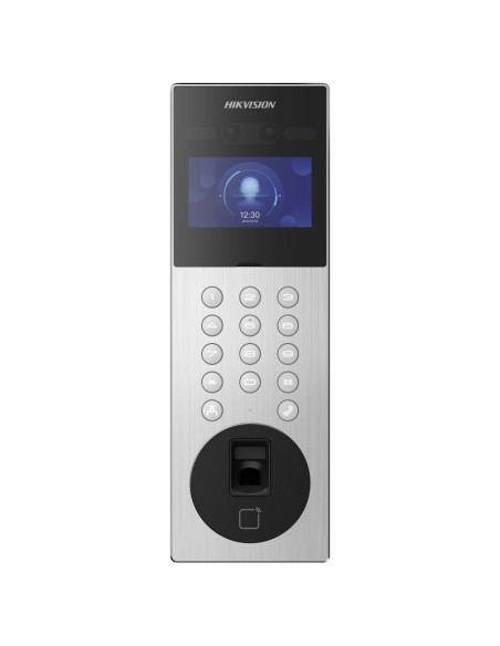 Comprar HIKVISION INTERCOM HIK-INTERCOM-179 Videoportero IP Módulo de puerta con reconocimiento facial con pantalla de 4,3" Alum