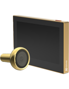 Comprar EZVIZ EZVIZ-58 Visor de puerta con mirilla Dorada sin cables WiFi CS-HP2-R100-6E2WB-GD