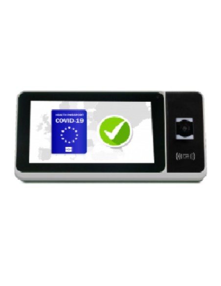 Acheter ZKTECO ZPAD PLUS QR-4G ZKTECO. Terminal autonome avec lecture QR. Communication 4G et POE. Valable pour vérifier le pass