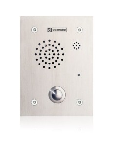 Commend-1376663-C-EF862A- (C-EF862A) Comeend Digital Anti-Vandal Station com um botão de chamada