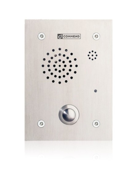 Commend-1376663-C-EF862A- (C-EF862A) Comeend Digital Anti-Vandal Station com um botão de chamada