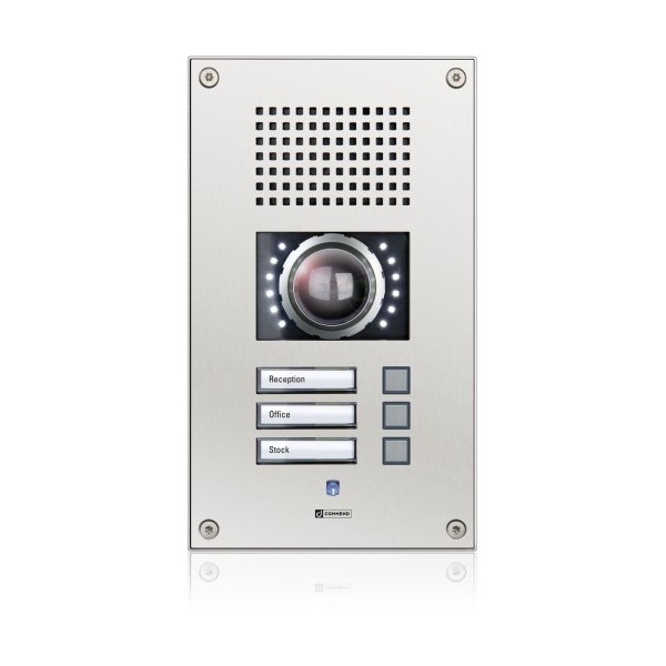 Commend-1374609-C-WS201VICM.C-(C-WS201VICM.C) COMMEND INTERFONO IOIP ANITVANDALICO 1 BOTON CON CÁMARA