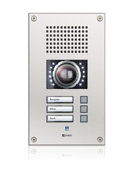 Commend-1374609-C-WS201VICM.C-(C-WS201VICM.C) COMMEND INTERFONO IOIP ANITVANDALICO 1 BOTON CON CÁMARA