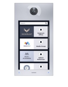 Commend-1362291-C-OD10-TDCM- (C-OD10-TDCM) Comeend Antivandalic Intercom com tela tátil 10 "e câmera exterior / interior