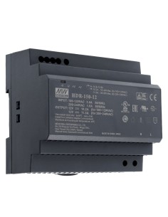 Akuvox-AK-HDR-150-12-Alimentação - Saída 12 V / 10 A / 150 W - 2 Saídas - 178 (A) x 97 (AL) x 38 (FO) MM - montagem