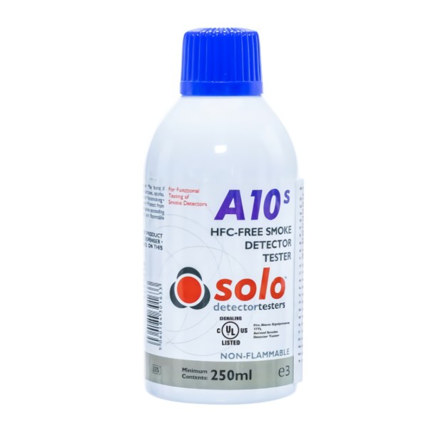 Midde Commercial SC010 (Solo-A10) Aerossol de gás ecológico e não inflamável para detectores de fumaça de 250ml