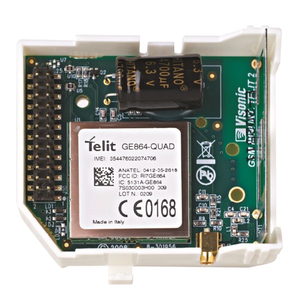 Visonic GSM-350 9-101686 GPRS / GMS Módulo para Power Station PowerMax e PowerMaster. Antena opcional Z-SP059-0