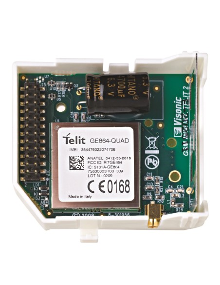 Visonic GSM-350 9-101686 GPRS / GMS Módulo para Power Station PowerMax e PowerMaster. Antena opcional Z-SP059-0