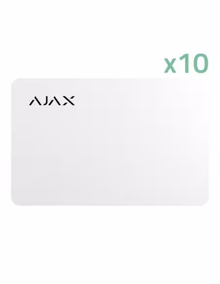 Acquistare AJAX 10XAJ-PASS-W scheda di accesso contactless - Tecnologia Mifare DESFire® - Compatibile con KeyPad Plus e KeyPad T