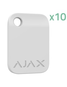 Comprar AJAX 10XAJ-TAG-W Llavero de acceso sin contacto - 10 unidades - Tecnología Mifare DESFire® - Compatible con KeyPad Plus 