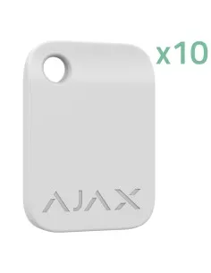 Comprar AJAX 10XAJ-TAG-W Pack de 10 llaveros de acceso sin contacto - Tecnología Mifare DESFire® - Compatible con KeyPad Plus, K