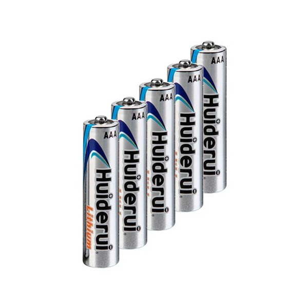 OEM 10xbatt-AAA-FR03 Huiderui - Bateria AAA / FR03 / 24LF - 10 unidades - Tensão 1,5 V - Lítio - Capacidade nominal 1000 m
