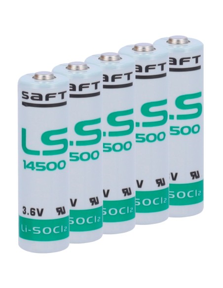 Comprar UPOWER 10XBATT-LS14500-S Pack de 10x pilas AA / LS14500 - Saft - Litio Li-SOCl2 no recargable - Tensión 3.6V - Capacidad