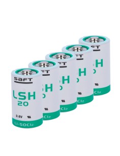 OEM 10xBatt-LSH20-S SAFT - Pack de baterias LSH20 - Tensão 3.6 V - Lítio / 10 unidades - Capacidade nominal 13000 mAh - Compatív