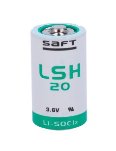 OEM 10xBatt-LSH20-S SAFT - Pack de baterias LSH20 - Tensão 3.6 V - Lítio / 10 unidades - Capacidade nominal 13000 mAh - Compatív 2
