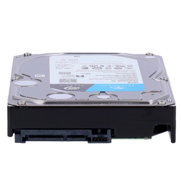 Seagate 10XHD10TB-S-AI Pacote de Disco Rígido - 10 unidades - Seagate Skyhawk St10000ve0008 - Até 32 transmissões de inteligênci