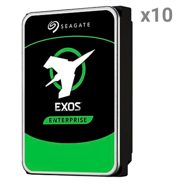 Acheter SEAGATE 10XHD8TB-S-ENTERPRISE Lot de disques durs Seagate - 10 unités - Capacité 8 To chacun - Interface SATA - Mod