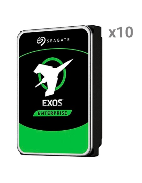 Acheter SEAGATE 10XHD8TB-S-ENTERPRISE Lot de disques durs Seagate - 10 unités - Capacité 8 To chacun - Interface SATA - Mod