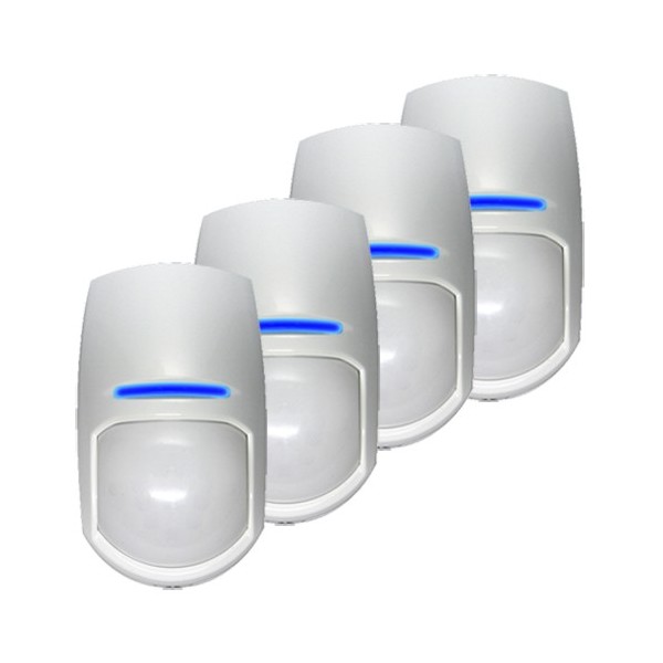 Pyronix 10xkx15dt pyronix - Pacote de 10 detectores internos - função e / ou - certificado grau 2 - intervalo 15 m / velocidade 