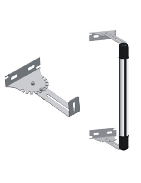 Acheter OEM 2XAN-6Z Support pour barrière - Angle et longueur réglables - Acier inoxydable - Compatible avec ABI30 et ABI100