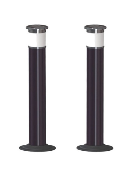 Acheter OEM 2XIBS-SH-50-8TD Détecteur de barrière solaire infrarouge – Entièrement sans fil | 8 faisceaux – Portée du signal h