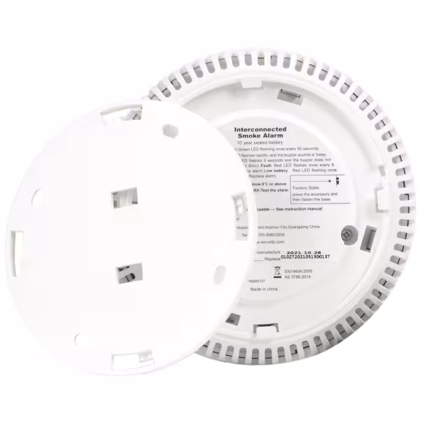 Acheter ANKA 3XANKA-762SI 3 détecteurs de fumée autonomes interconnectés - Permet de connecter plusieurs détecteurs par RF - Dur