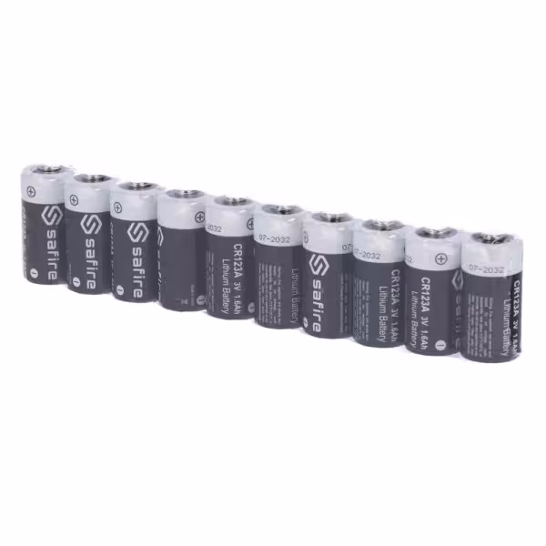 Comprar OEM 50XBATT-CR123A Pack de 50x pilas CR123A / CR17345 / 5018LC - Safire - Litio Li-MnO2 no recargable - Tensión 3.0V - C
