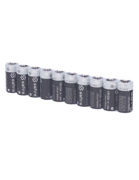 OEM 50xBatt-CR123A Safe - Pack of Baterias CR123A - 50 unidades - Tensão 3.0 V - Lítio - Capacidade nominal 1600 mAh - Compatíve