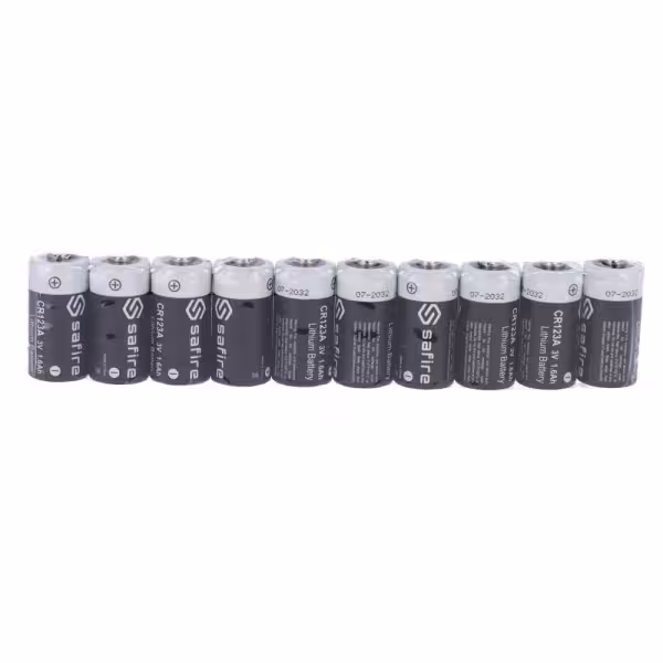 Comprar OEM 50XBATT-CR123A Pack de 50x pilas CR123A / CR17345 / 5018LC - Safire - Litio Li-MnO2 no recargable - Tensión 3.0V - C