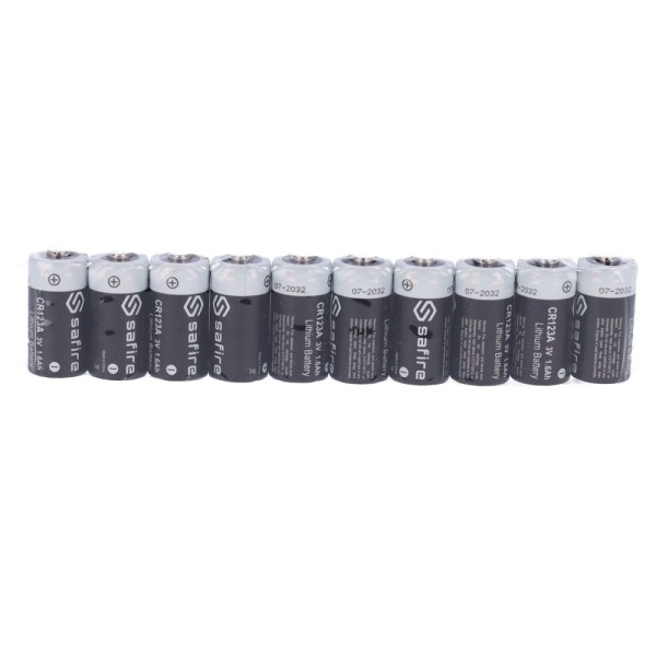 OEM 50xBatt-CR123A Safe - Pack of Baterias CR123A - 50 unidades - Tensão 3.0 V - Lítio - Capacidade nominal 1600 mAh - Compatíve