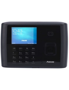 ANVIZ A350-BT-WIFI Controle de presença - Pegada, cartão EM / MF e PIN - 3.000 usuários | 100.000 registros - TCP / IP, Wi-Fi, B 2