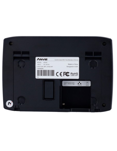Kaufen ANVIZ A350C-BT-WIFI Zeiterfassungsterminal – EM/MF-Karte und PIN – 3.000 Benutzer | 100.000 Datensätze – TCP/IP, WLAN, Bl