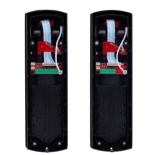 Detector de barreira de infravermelho OEM ABE-100W - compatível com transmissor ou porta-protação Ajax - Wireless | 3 feixes - A