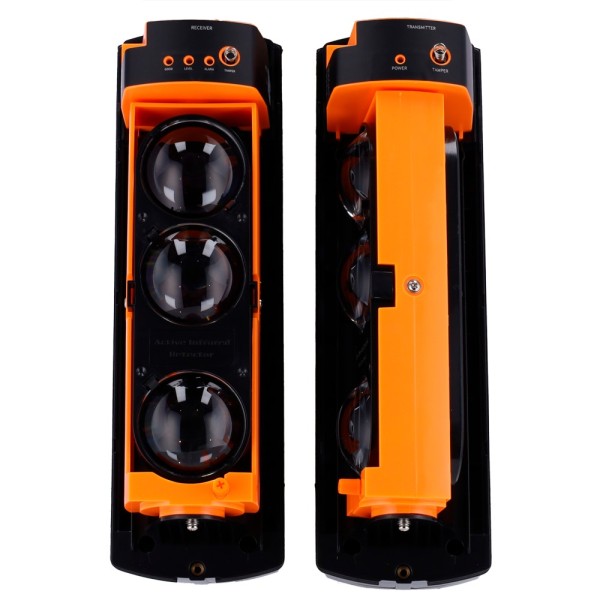 Detector de barreira infravermelho OEM ABE-200W - Compatível com Transmissor ou DoorProtect Ajax - Wireless | 3 feixes - Alcan