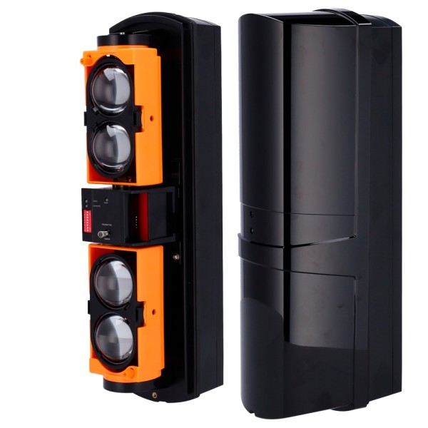 Detector de barreira de infravermelho OEM ABH-100W - compatível com transmissor ou portaProtect Ajax - Wireless | 4 feixes | Fun