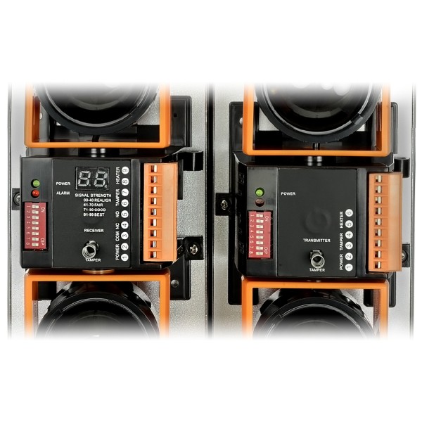 Comprar OEM ABH-150L Detector de barrera por infrarrojos - Cableado | 4 haces | Función AND y OR - Alcance máx. de detección 150