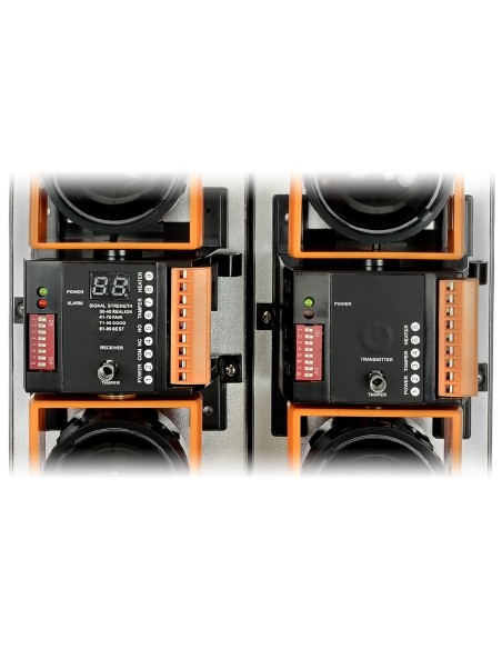 Acheter OEM ABH-150L Détecteur de barrière infrarouge - Câblé | 4 faisceaux | Fonction AND et OR - Portée max. de détection 150