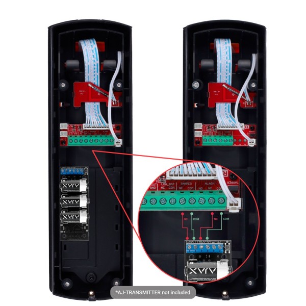 Comprar OEM ABH-200W Detector de barrera por infrarrojos - Compatible con Transmitter o DoorProtect Ajax - Inalámbrico | 4 haces