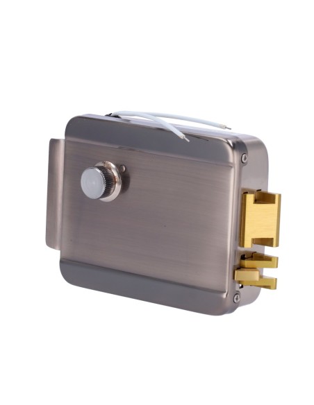 YLI ABK-702A-L Bloqueio de Superfície Elétrica - Modo de abertura Fail Safe (NC) - LED Estado - Autociera programável -