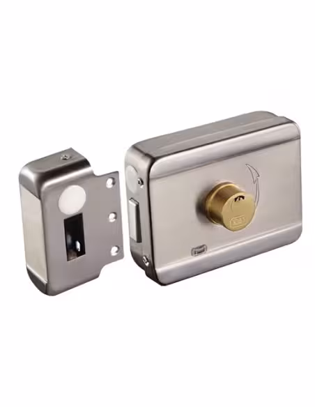 Comprar OEM ABK-703B-S Cerradura de superficie electromecánica - Modo apertura Fail Secure (NO) - Apta para instalación sin caje