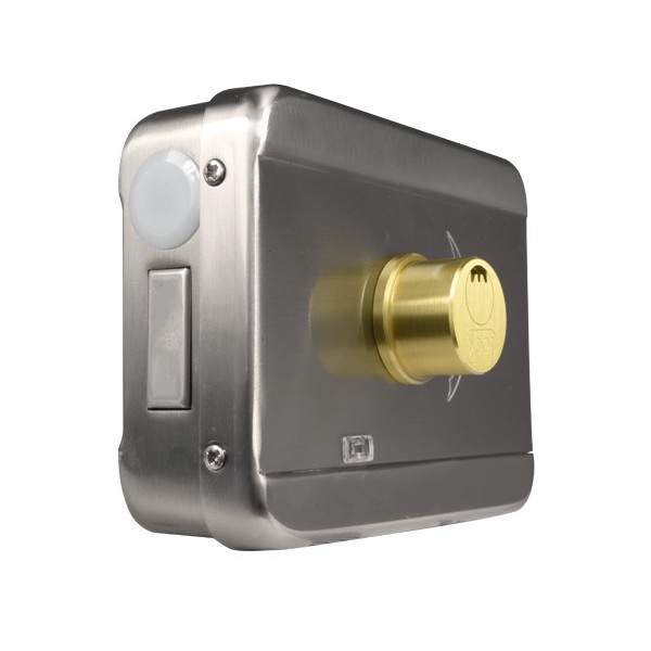 Comprar YLI ABK-703B-S Cerradura de superficie electromecánica - Modo apertura Fail Secure (NO) - Apta para instalación sin caje