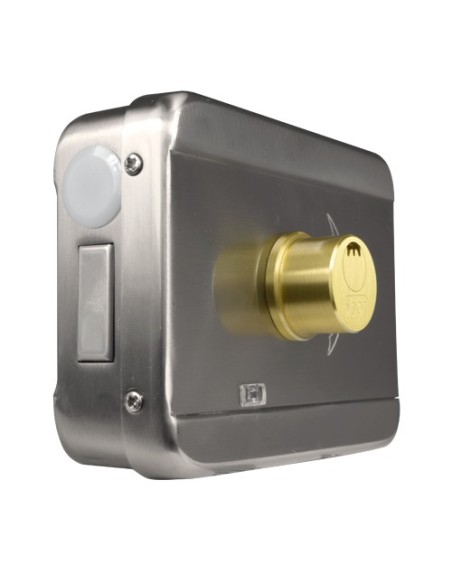 YLI ABK-703B-S Bloqueio de superfície eletromecânica - Fail Modo de abertura seguro (NO) - Adequado para instalação de prévio - 