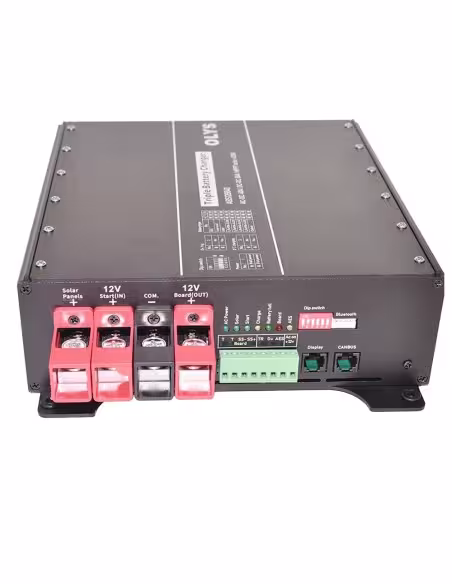 Acquistare OEM ABS-123020 Caricabatterie 3 in 1 - AC, DC e Solare MPPT - Carica massima 30A - Per batteria di avviamento e di bo