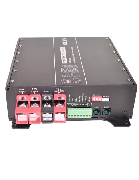 Comprar OEM ABS-126040 Cargador de batería 3 en 1 - AC, DC y Solar MPPT - Carga máxima 60A - Para batería de arranque y a bordo 